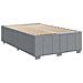 Giroletto a Molle con Materasso Grigio Chiaro 120x190cm Tessuto - Foto miniatura 8