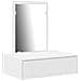 Tavolo da trucco a parete Bianco 60x40x70 cm - Foto miniatura 1