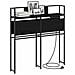 Testata contenitore Rovere nero 80 cm Legno multistrato - Foto miniatura 3