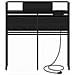 Testata contenitore Rovere nero 80 cm Legno multistrato - Foto miniatura 4