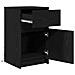 Armadio da Letto LED 2 pcs Rovere nero 38 x 34 x 61 cm - Foto miniatura 5