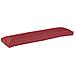 Set di Cuscini per Pallet 2 pcs Rosso vino 150 x 40 x 8 cm - Foto miniatura 2