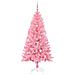 Albero di Natale con 150 LED con supporto Rosa 150 cm PVC - Foto miniatura 3