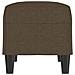 Panca Marrone 70x35x41 cm in Tessuto - Foto miniatura 4