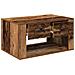 Tavolino da salotto con cassetto Legno vecchio 80 x 50 x 40 cm - Foto miniatura 5