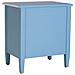 Comodino In Legno Laccato Blu 46x32x52h Cm - Foto miniatura 4