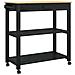 Carrello da Cucina MONZA Nero 84 x 40 x 88,5 cm - Foto miniatura 1