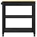Carrello da Cucina MONZA Nero 84 x 40 x 88,5 cm - Foto miniatura 5