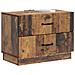 Armadio da Notte con cassetto Legno antico 62 x 34,5 x 44,5 cm - Foto miniatura 2