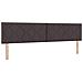 Letto box spring con materasso Marrone Scuro 200 x 200 cm - Foto miniatura 5