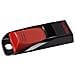 Chiavetta USB Cruzer Edge, 64 GB, USB 2.0, 128-bit AES, Slide, Nero, Rosso, SanDisk SecureAccess - Foto miniatura 3