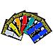 Adesivi Rifrangenti 3D Diamond Refractive Stickers, Rettangoli 5 x 2,5 cm, Arancione, 4 Pezzi - Foto miniatura 2