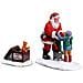 Babbo Natale Con Bimbi - Santa And Kittens, Set Da 2 - Foto miniatura 2