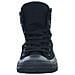 Scarpe Converse Uomo E Donna In Tela Total Black Alte Taglia 38 - 24,5 Cm - Foto miniatura 4