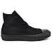 Scarpe Converse Uomo E Donna In Tela Total Black Alte Taglia 38 - 24,5 Cm - Foto miniatura 10
