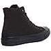 Scarpe Converse Uomo E Donna In Tela Total Black Alte Taglia 38 - 24,5 Cm - Foto miniatura 19
