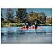 Canoa Gonfiabile Thaya Rossa Con Pinna 045500-r (5c/11c) + 2 Pagaie Touring-2 Div. In 2 Parti + Pompa - Foto miniatura 4