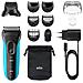 Series 3 Shave&Style 3010BT Wet & Dry Rasoio Elettrico Ricaricabile Colore Nero / Blu - Foto miniatura 2