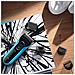 Series 3 Shave&Style 3010BT Wet & Dry Rasoio Elettrico Ricaricabile Colore Nero / Blu - Foto miniatura 3