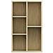 Libreria /Credenza Rovere Sonoma 50x25x80 cm Legno Multistrato - Foto miniatura 7