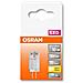 Lampadina Led Capsula Trasparente - 0,9w Equivalente 10 G4 - Bianco Caldo - Foto miniatura 1