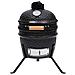 Barbecue Affumicatore 2 In 1 Kamado In Ceramica 56 Cm Nero - Foto miniatura 7