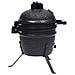 Barbecue Affumicatore 2 In 1 Kamado In Ceramica 56 Cm Nero - Foto miniatura 9