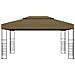 Gazebo 3x4 m Grigio Talpa 180 g / m² - Foto miniatura 2