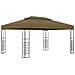Gazebo 3x4 m Grigio Talpa 180 g / m² - Foto miniatura 1