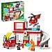Gioco per Bambini Duplo Caserma dei Pompieri ed Elicottero - Foto miniatura 2