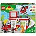Gioco per Bambini Duplo Caserma dei Pompieri ed Elicottero - Foto miniatura 1