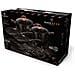 Black Rose Set Di Pentole Induzione 10-piece Alluminio Antiaderente 2 Casseruoli 2 Padelle Nero - Foto miniatura 2