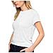 046cc1k014-open Back T-shirt, Bianco (white 100), L (taglia Produttore: Xl) Donna - Foto miniatura 1