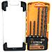 Kit 5 Punte Trapano Attacco Sds Plus 110 160 Mm Per Forare Pietra Muro Cemento - Foto miniatura 1