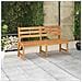 Panca da Giardino 150 cm in Legno Massello di Teak - Foto miniatura 1