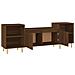 Mobile Tv Rovere Marrone 160x35x55 Cm In Legno Multistrato - Foto miniatura 7