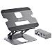 JTS427-N Supporto Per Docking Station Dual 4K Multiangolo - Foto miniatura 1