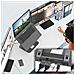 JTS427-N Supporto Per Docking Station Dual 4K Multiangolo - Foto miniatura 4