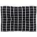 Cuscini Per Divani In Pallet 2 Pz Neri Motivo A Quadri Tessuto - Foto miniatura 3