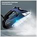 Steamforce Plus Ferro da Stiro a Secco e a Vapore DW9411 Capacità 0.35 Litri Potenza 3000 Watt Colore Nero/Blu - Foto miniatura 7