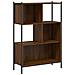 Libreria Rovere Marrone 72x28x109 Cm In Legno Multistrato - Foto miniatura 2