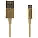 Cavo Usb/micro Usb Reversibile - 2a, Oro - Foto miniatura 1