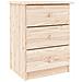 Comodino ALTA 41x35x55,5 cm in Legno Massello di Pino - Foto miniatura 1