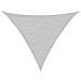 Vela Parasole Grigio Chiaro 2,5x2,5x3,5m 100% Poliestere Oxford - Foto miniatura 2
