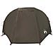 Tenda da Pesca per 3 Persone Marrone Impermeabile - Foto miniatura 2