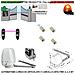 Cancello Elettrico Kit Motore A Braccio Articolato 220/24 V Anta Battente Da 0,5 A 2,5 Mt Centrale 4 Radiocomandi Faro - Foto miniatura 1