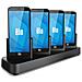 4 Unit Device Charger - Supporto di Ricarica Portatile + Adattatore di Alimentazione - Connettori di Uscita: 4 - per Elo M51 | E526176 - Foto miniatura 1