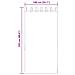 Tende In Voile Con Passanti 2 Pz Viola 140x225 Cm - Foto miniatura 3