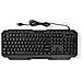 Tastiera USB GKBD110BKND  per Gaming (Layout Nordica) Colore Nero - Foto miniatura 2