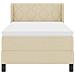 Letto box spring con materasso con materasso Crema 100 x 200 cm - Foto miniatura 8